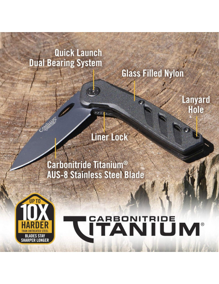 Cuchillo Plegable de Caza Camillus 19806 17.15 cm Antideslizante