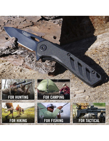 Cuchillo Plegable de Caza Camillus 19806 17.15 cm Antideslizante