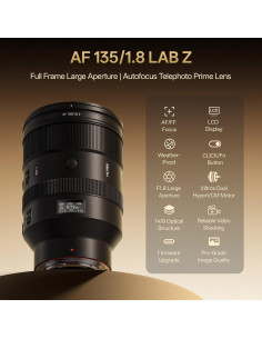 Lente Viltrox AF 135mm F1.8 para Nikon Z - Telefoto Fijo 2