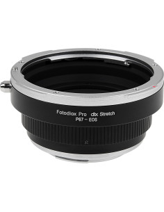 Adaptador Fotodiox DLX Stretch para Lentes Pentax 6x7 a Canon EOS 2