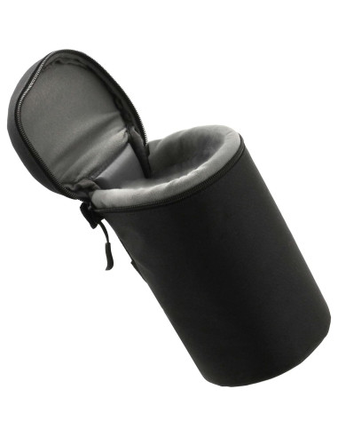 Funda Protectora de Lente de Cámara Navitech Negra 21x10cm
