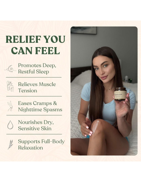 Crema de Magnesio Remedy Mama 118 ml - Alivio Calambres y Sueño