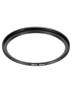 Adaptador de anillo de paso PATIKIL 58mm a 62mm para filtros DSLR