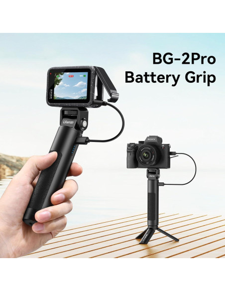 Mango de Batería Grip ULANZI BG-2 Pro 5500mAh 18W Carga Rápida