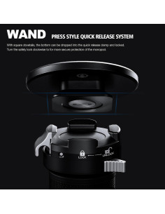 Monopie de cámara Leofoto MV-324CL de fibra de carbono 180cm 2