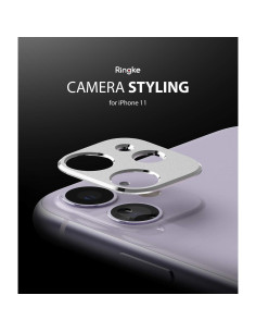 Protector de Lente de Cámara Ringke para iPhone 11 - Plata 2