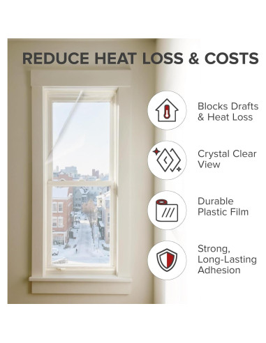 Kit Aislamiento de Ventanas X-Protector 6 Piezas 106.68x157.48cm