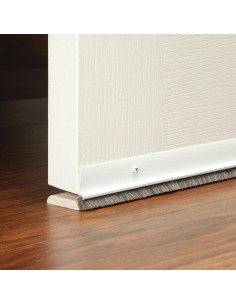 Barrera de Puerta de Vinilo M-D 91.44 cm Blanca con Sello 2