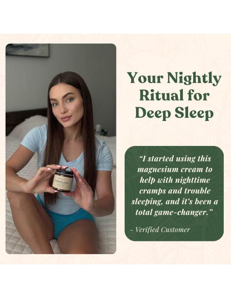 Crema de Magnesio Remedy Mama 118 ml - Alivio Calambres y Sueño