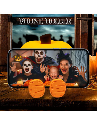 Luz Nocturna Calabaza Aplastable Gefaxi 11x10 cm LED Recargable