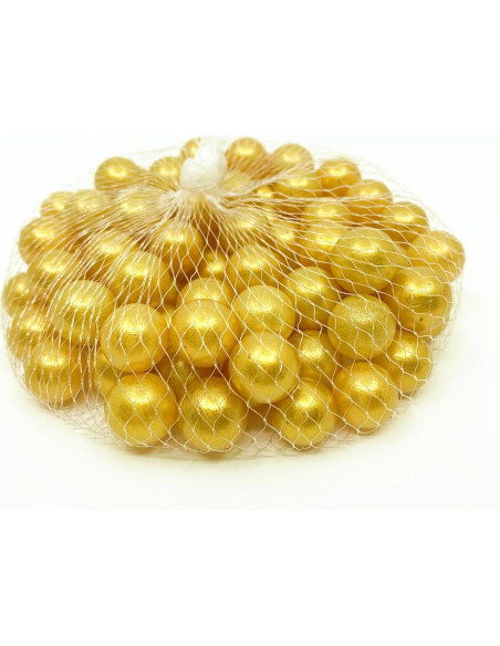 Relleno de Jarrón CYS EXCEL 28 lbs Perlas de Vidrio Doradas