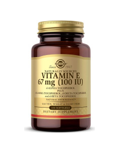 Vitamina E Solgar 100 Porciones 142g - Antioxidante