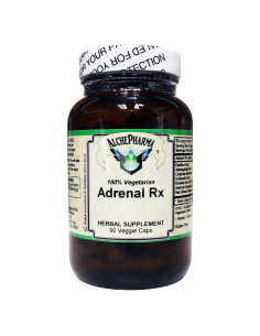 Cápsulas de Polvo de Adrenal Rx AlchePharma 90 Vcaps