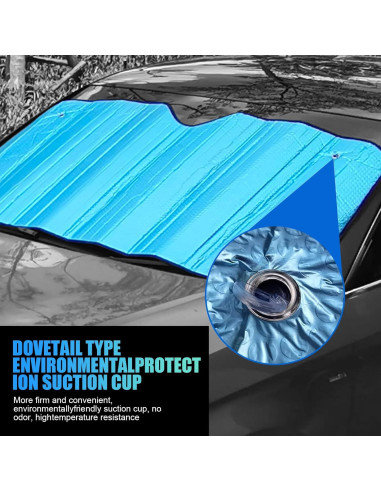 Reflector UV para Parabrisas de Coche gunhunt 145x70cm Azul