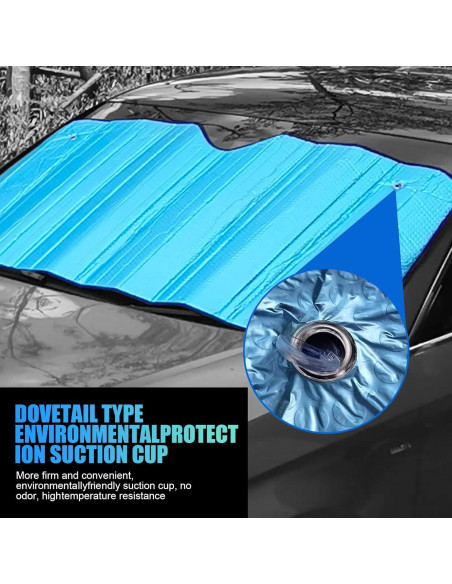 Reflector UV para Parabrisas de Coche gunhunt 145x70cm Azul