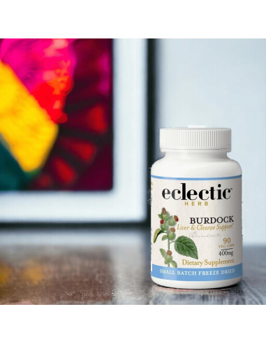 Cápsulas de Raíz de Bardana Fresca Instituto Ecléctico 90 CT