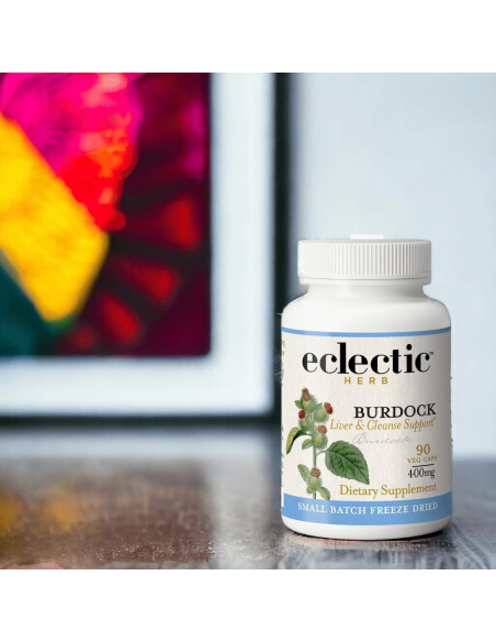 Cápsulas de Raíz de Bardana Fresca Instituto Ecléctico 90 CT