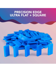 Dominó a Granel 100pcs - Bloques de Construcción Azul 2