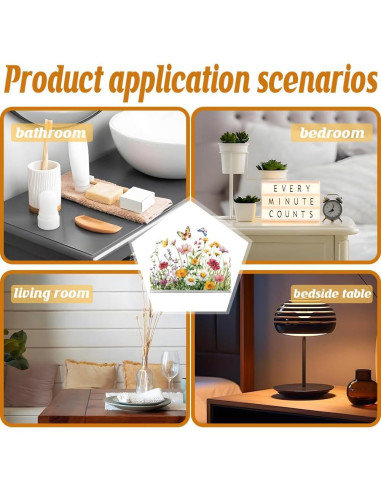 Soporte para Servilletas Acrílico SUPERDANT Clusters de Flores