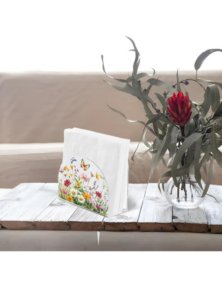 Soporte para Servilletas Acrílico SUPERDANT Clusters de Flores