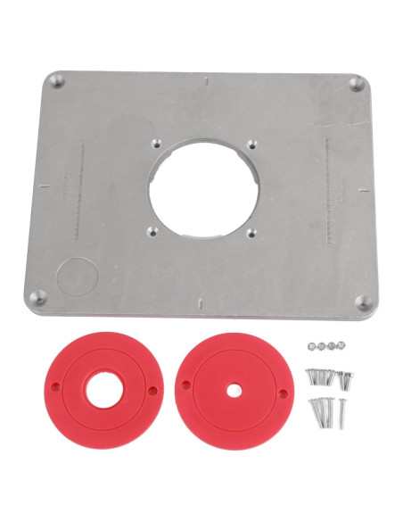 Mesa de Inserción para Router Hyuduo 300x235mm Aluminio