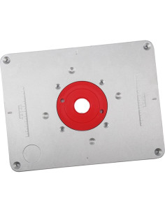 Mesa de Inserción para Router Hyuduo 300x235mm Aluminio 2