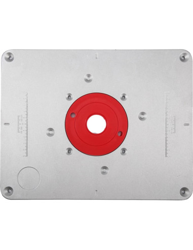 Mesa de Inserción para Router Hyuduo 300x235mm Aluminio