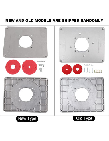 Mesa de Inserción para Router Hyuduo 300x235mm Aluminio