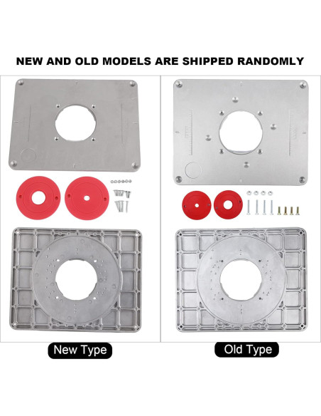 Mesa de Inserción para Router Hyuduo 300x235mm Aluminio
