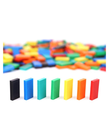 Dominó a Granel 100pcs - Plástico Seguro para Niños