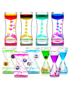 10 Temporizadores de Movimiento Líquido Motionchic Multicolor