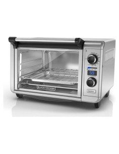 Horno de Convección Digital BLACK+DECKER TOD3300SS 6 Rebanadas