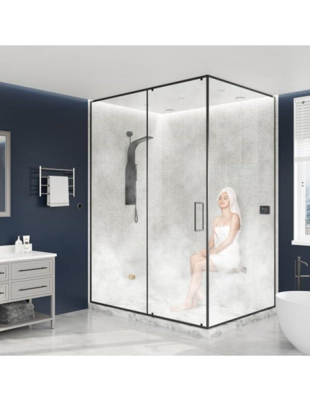 Generador de Baño de Vapor SaunaSpa 4.5kW con Drenaje Automático