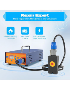 Caja de Reparación de Abolladuras YUMIONB 1380W Digital 2