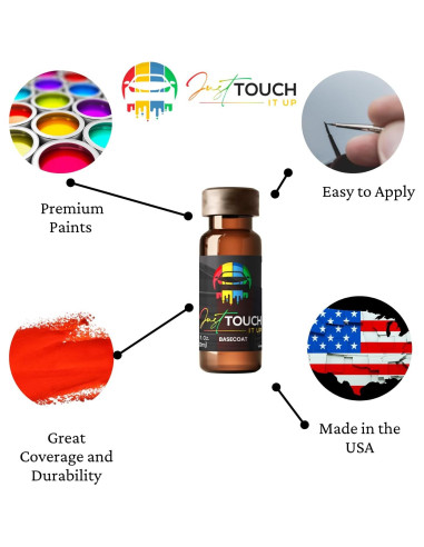 Kit de pintura de retoque JUST TOUCH IT UP 15ml Perla Verde Obsidiana