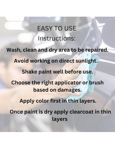 Kit de pintura de retoque JUST TOUCH IT UP 15ml Perla Verde Obsidiana