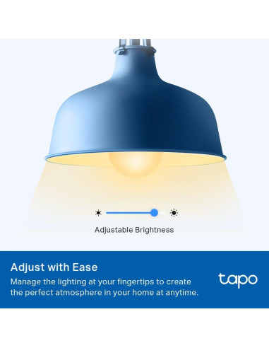 Bombillas Inteligentes Tapo TP-Link L510E, 800 Lúmenes, 2700K, 4 Pzas