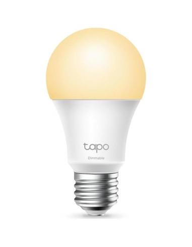 Bombillas Inteligentes Tapo TP-Link L510E, 800 Lúmenes, 2700K, 4 Pzas