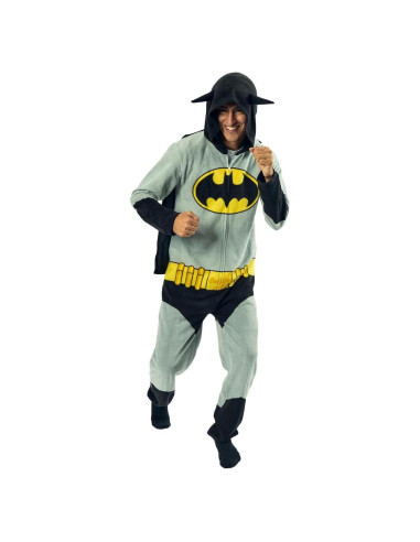 Traje de Una Pieza Batman Bioworld para Hombre con Capucha
