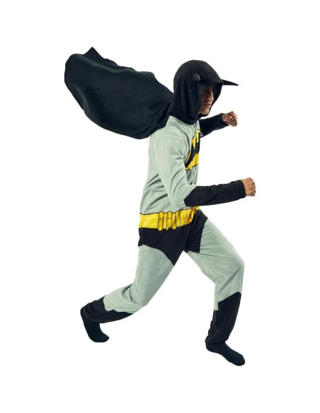 Traje de Una Pieza Batman Bioworld para Hombre con Capucha