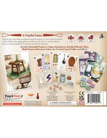 Juego de Mesa Amanecer en el Estudio - Pencil First Games, 1-4 Jugadores, 20 Min Juego de Mesa Amanecer en el Estudio - Pencil First Games, 1-4 Jugadores, 20 Min