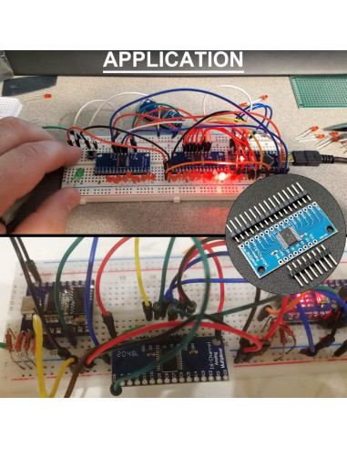 10 Módulos CD74HC4067 Multiplexor Analógico Digital 16 Canales