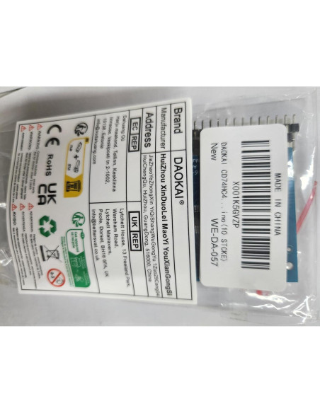 10 Módulos CD74HC4067 Multiplexor Analógico Digital 16 Canales