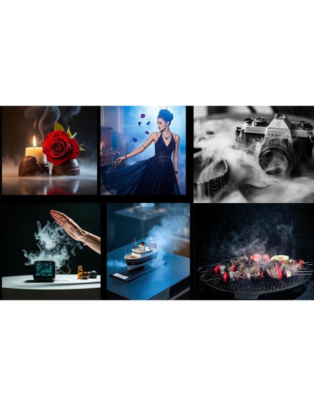 Máquina de Niebla Portátil UTU1-11A con Control Remoto