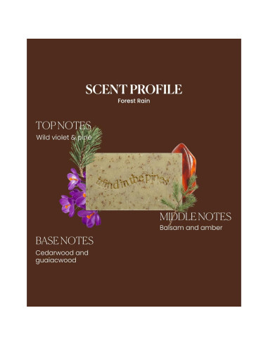 Jabón Orgánico en Barra Jackfir The Bushwhacker 103 g - Hidratante y Exfoliante