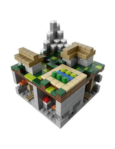 LEGO Microworld La Aldea 21105 - Construcción Minecraft 10cm
