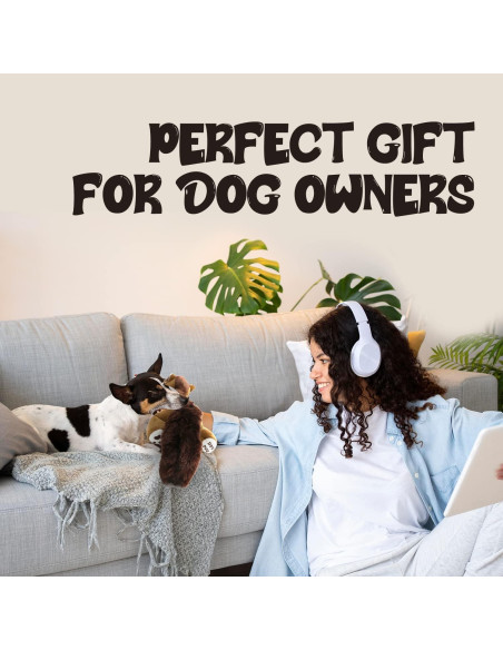 Juguete de Peluche Ardilla Perro Perro 25.4cm Suave y Duradero