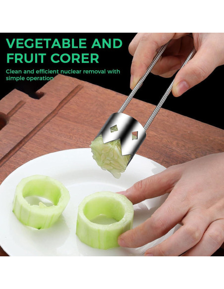 Descorazonador de Manzanas y Pimientos CCDANSIYUCR - Juego de 2