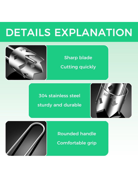 Descorazonador de Manzanas y Pimientos CCDANSIYUCR - Juego de 2