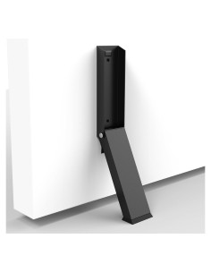 Tope de puerta abatible Linone, metal y goma, fácil instalación